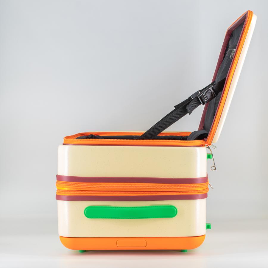 スーツケース ワイドハンドル キャリーケース STYLISHJAPAN 公式 拡張機能付き キャスター ストッパー付き .OUNCE ドッツ dots24 | .OUNCE | 03