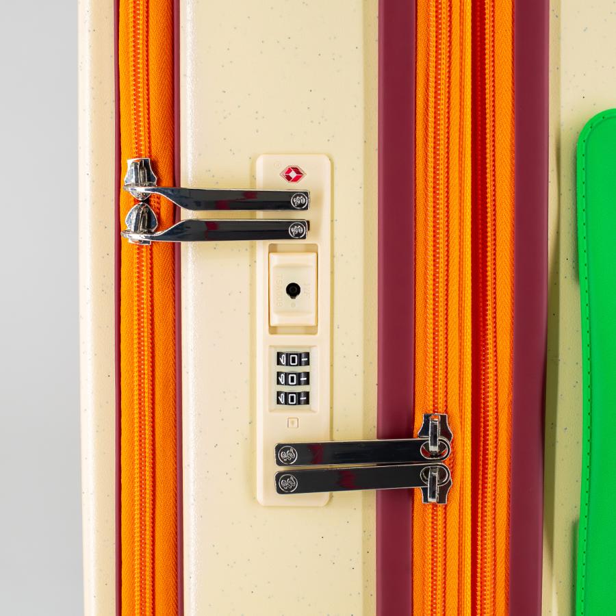 スーツケース ワイドハンドル キャリーケース STYLISHJAPAN 公式 拡張機能付き キャスター ストッパー付き .OUNCE ドッツ dots24 | .OUNCE | 05