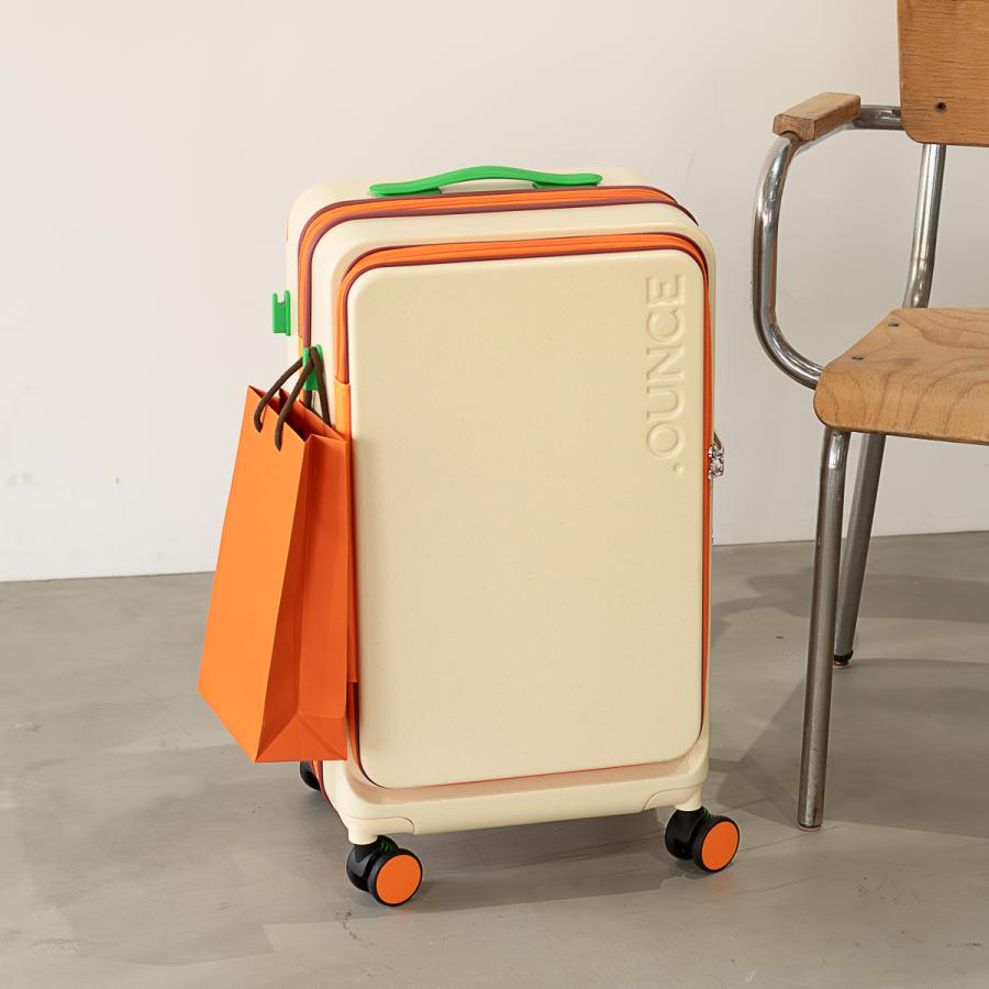 スーツケース ワイドハンドル キャリーケース STYLISHJAPAN 公式 拡張機能付き キャスター ストッパー付き .OUNCE ドッツ dots24 | .OUNCE | 08
