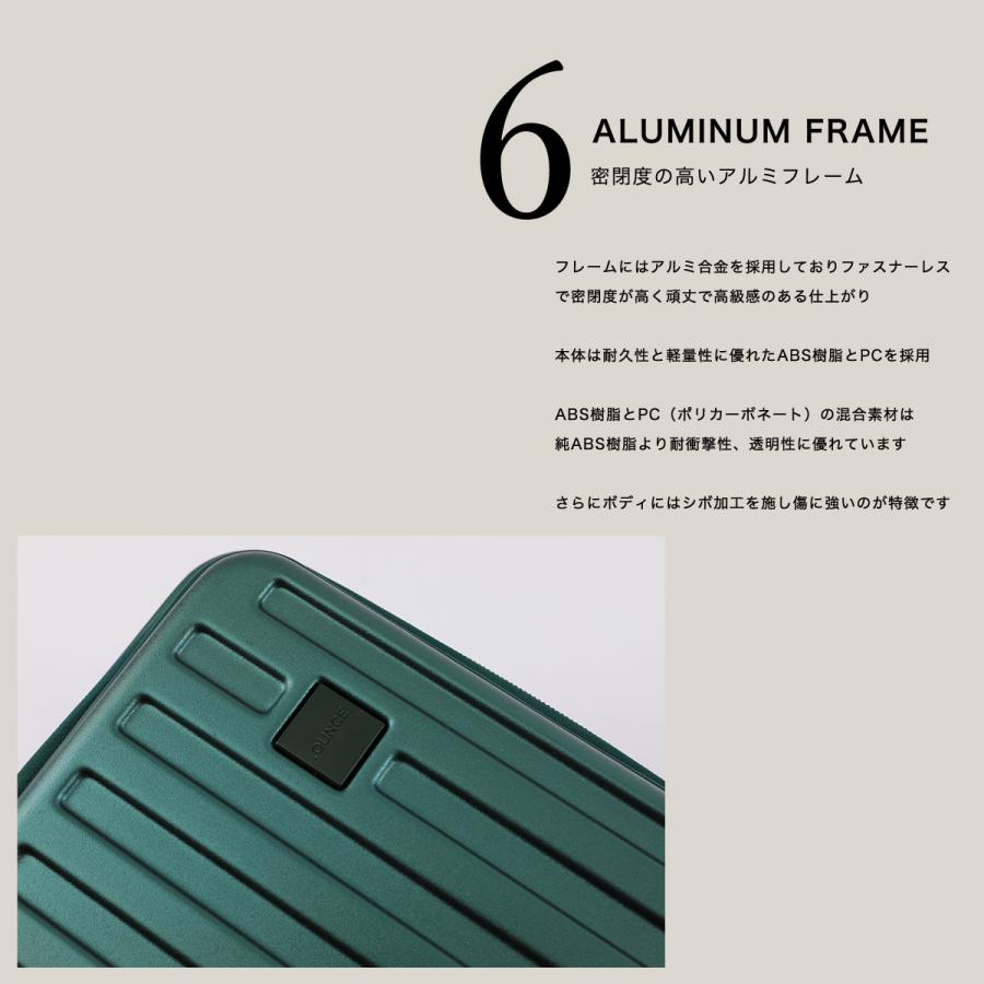 スーツケース 多機能 キャリーケース STYLISHJAPAN 公式 機内持ち込み アルミフレーム カップホルダー フロントポケット .OUNCE mfsc2067s | .OUNCE | 12