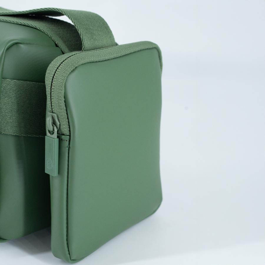 トーストバッグ ショルダーバッグ Sサイズ 先行販売 スクエア キャリーオン 防水 撥水 ポーチ付き .OUNCE COLORS ドットオンスカラーズ t-shoulderの画像