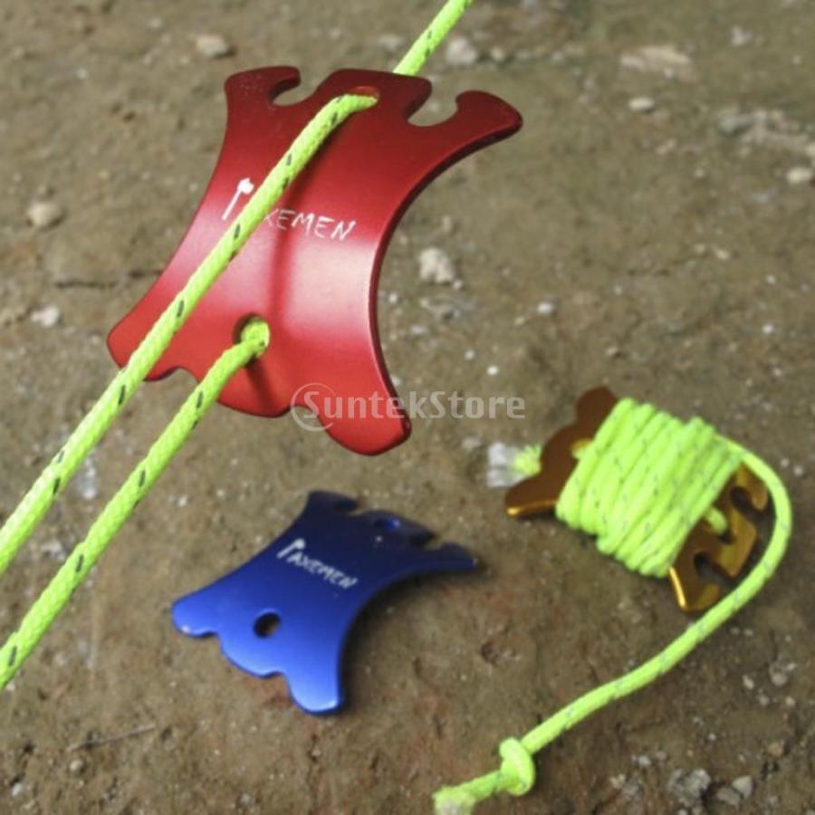 ナイロン製 アウトドア テント用 蓄光ロープ グリーン 夜光ロープ 倉 長さm