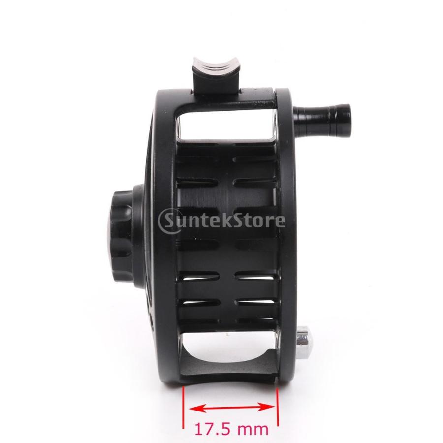 ノーブランド品 アルミ 釣り フライ リール ALC 3/4 直径68mm フィット