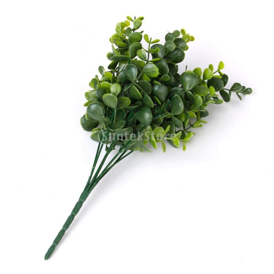 豪華ラッピング無料 人工観葉植物 人工植物 人工ユーカリ草 大きな葉 造花 一束 ホーム インテリア Pmajk Gov Pk