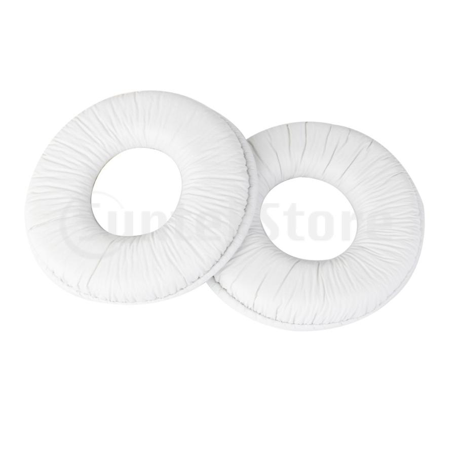 ノーブランド品 ホワイト MDR zx300 ヘッドセット ヘッドフォン用