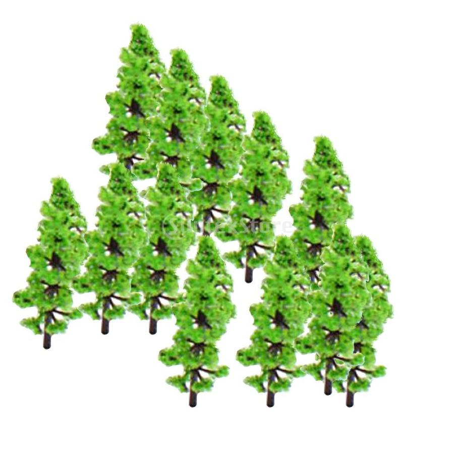 ノーブランド品 樹木 モデルツリー 約100本 高さ3.6cm 鉄道模型 ジオラマ｜stk-shop｜08