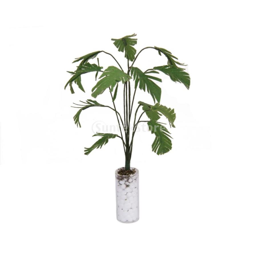 ノーブランド品 12 ドールハウスプラント 植物 バショウの木の小物
