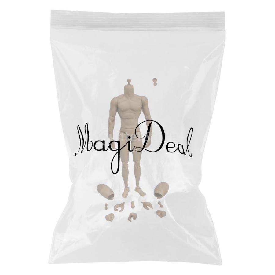 ノーブランド品 1:6 筋肉 マン フィギュア 人体模型 男性 ボディ