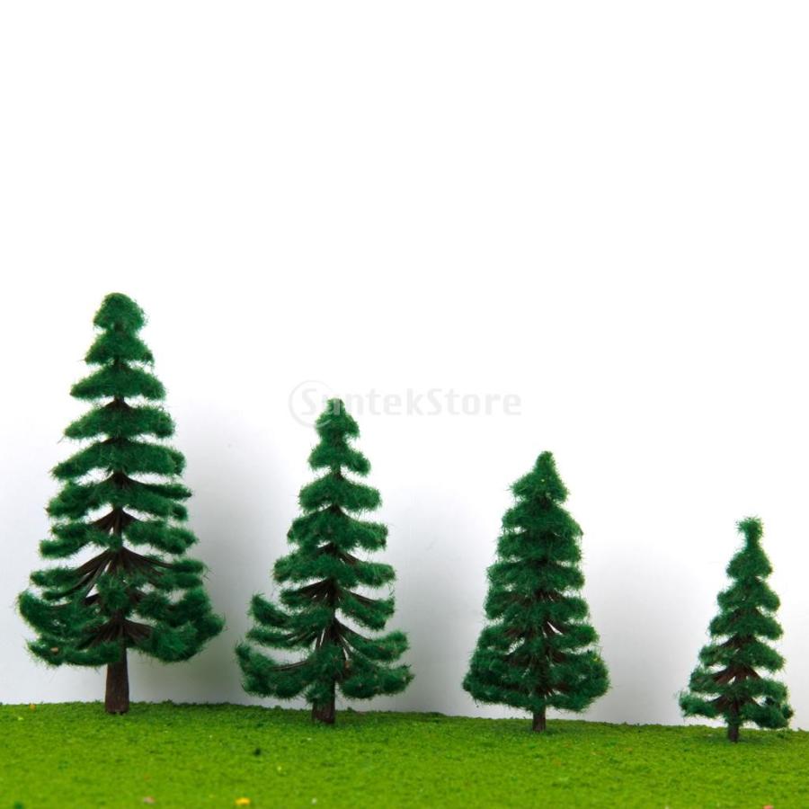 ノーブランド品 16本セット 4サイズ   樹木  木 モデルツリー 情景コレクション ザ ・ 鉄道模型・ジオラマ・建築模型・電車模型に｜stk-shop｜11