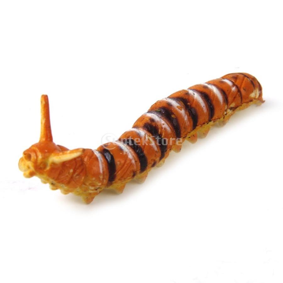 ノーブランド品 虫セット おもちゃ 虫の形 プラスチックワーム いたずら マルチカラー飾り 12ペア Stkショップ 通販 Yahoo ショッピング