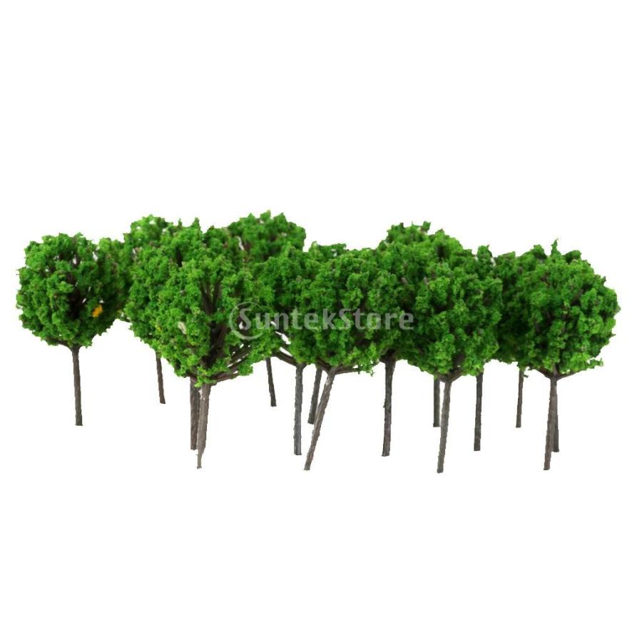ノーブランド品 樹木 モデルツリー 鉄道模型 ジオラマ 流行 300 箱庭 50本 1 引出物 鉄道風景