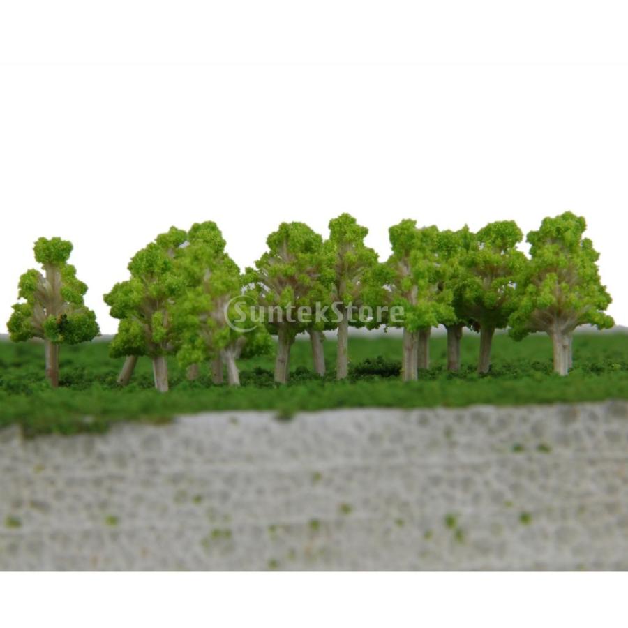 ジオラマ風景〈１/３２〉 ノーブランド品 樹木 木 モデルツリー 鉄道模型 ジオラマ 風景 100本