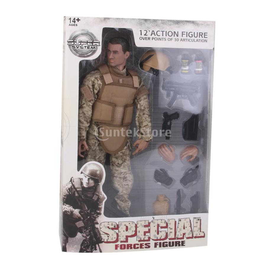 ノーブランド品 1 6サイズ 12インチ アクションフィギュア 兵士 陸軍 戦闘員 A Stkショップ 通販 Yahoo ショッピング