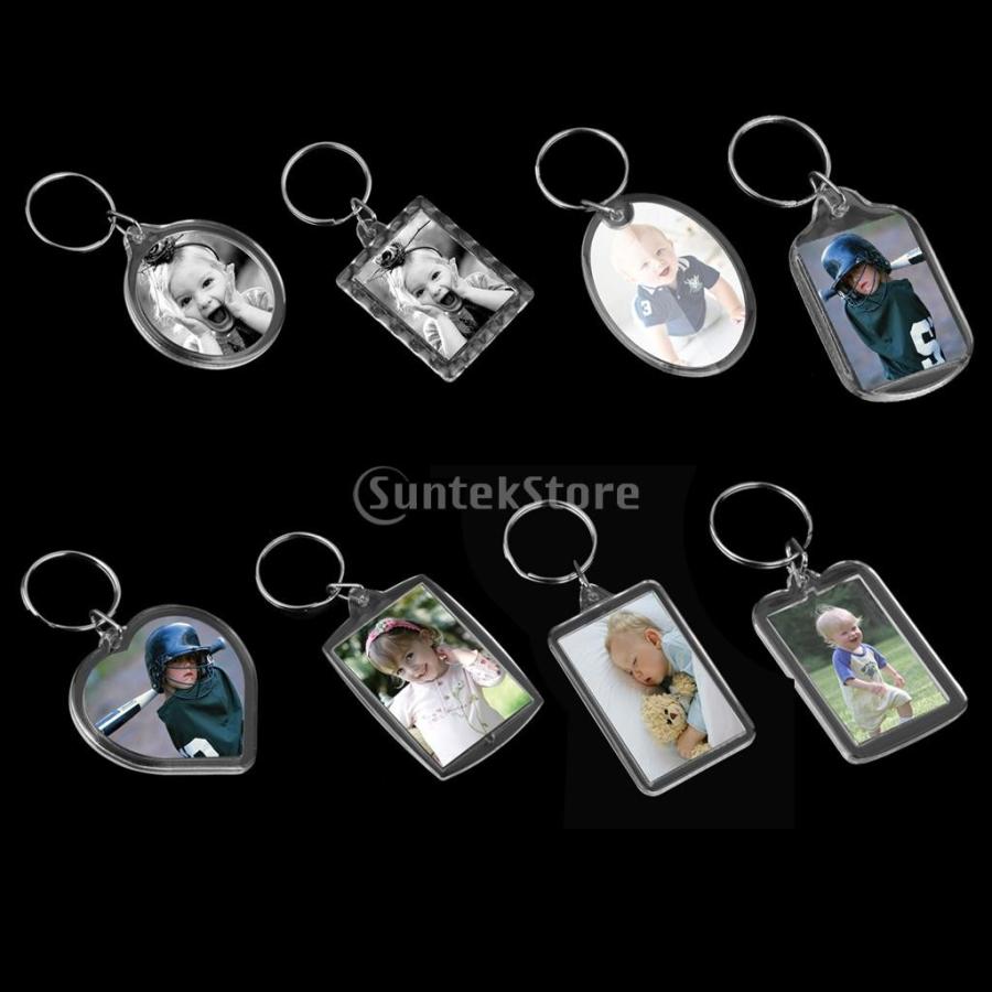 10個入り Diy 写真入れ キーホルダー 透明 空白 写真 画像 キーリング キーチェーン 記念写真 長方形 アクリル 金属製 Stkショップ 通販 Yahoo ショッピング