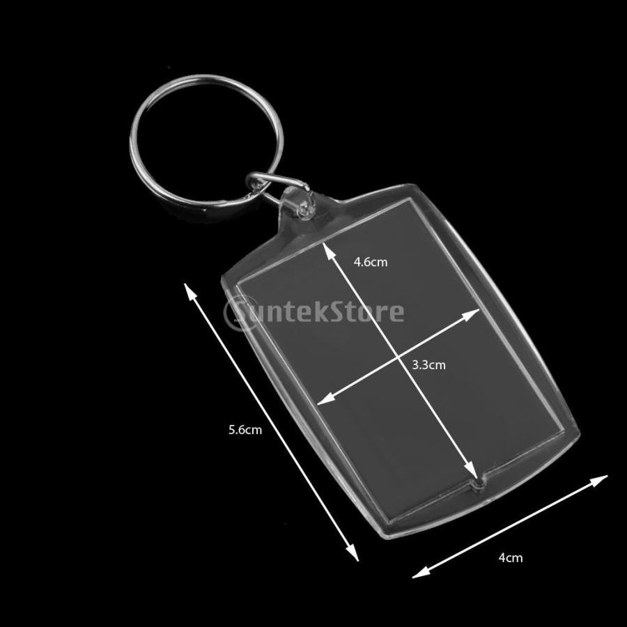 10個入り Diy 写真入れ キーホルダー 透明 空白 写真 画像 キーリング キーチェーン 記念写真 長方形 アクリル 金属製 Stkショップ 通販 Yahoo ショッピング