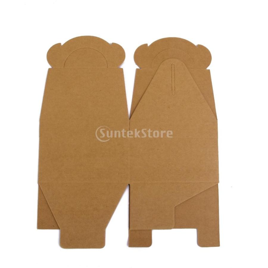 ノーブランド品 カップケーキ マフィン用 クラフトペーパー製 ギフトボックス ブラウン 5枚 Stkショップ 通販 Yahoo ショッピング