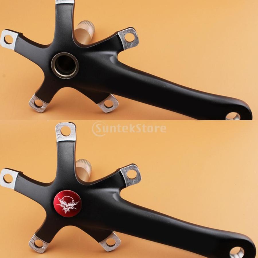 2個セット 自転車 合金製 クランクキャップ クランクセット カバー 固定ボルト 赤色 超軽量 Stkショップ 通販 Yahoo ショッピング