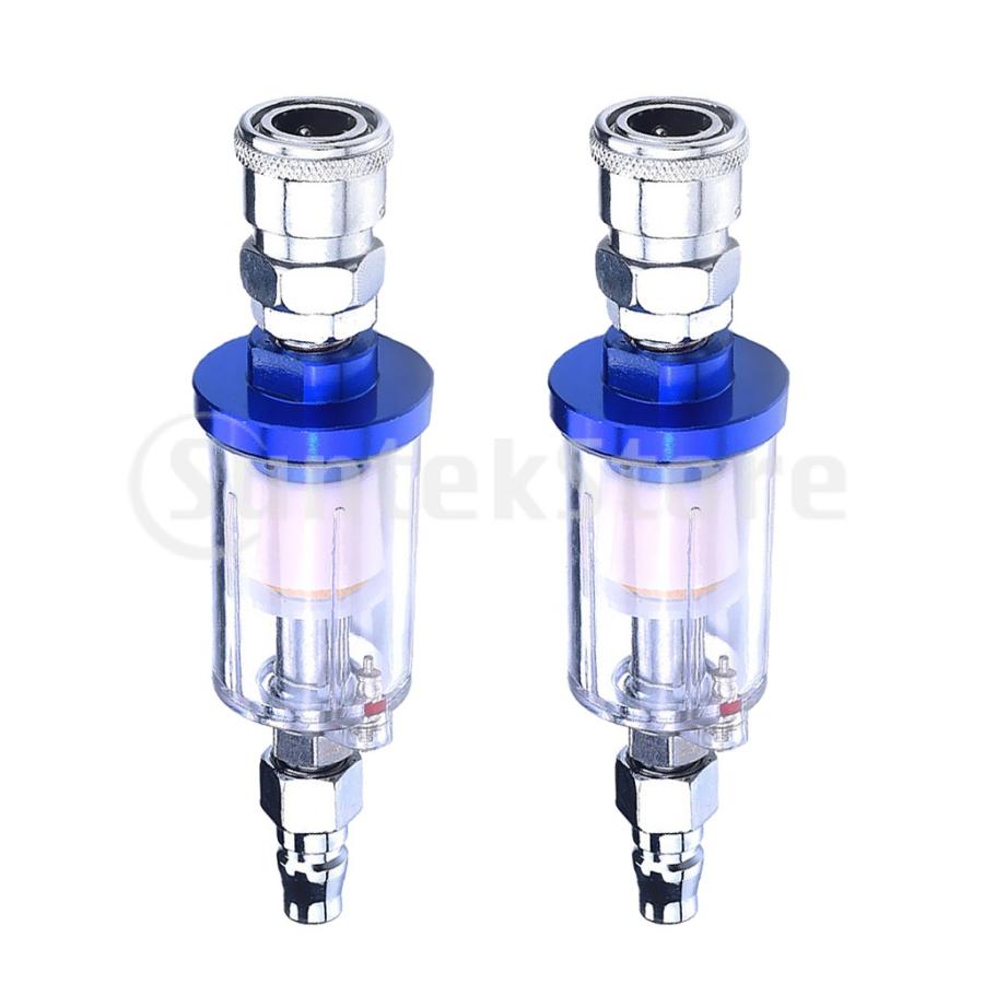 ウォーターセパレーター 2個 販売 油水分離 エアフィルター エアコンプレッサー 塗料スプレー