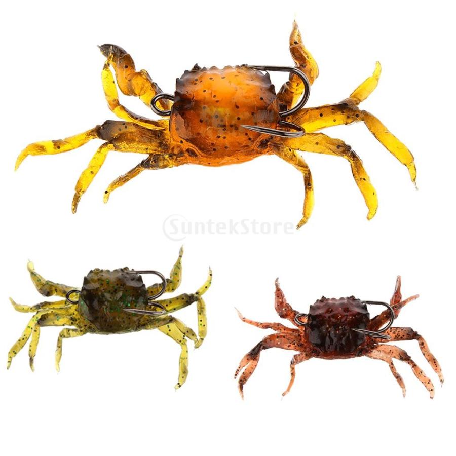 ルアー 釣り餌 カニ 蟹 フック付き 動きの脚 香り 魚誘い 10cm 2個 セット Stkショップ 通販 Yahoo ショッピング