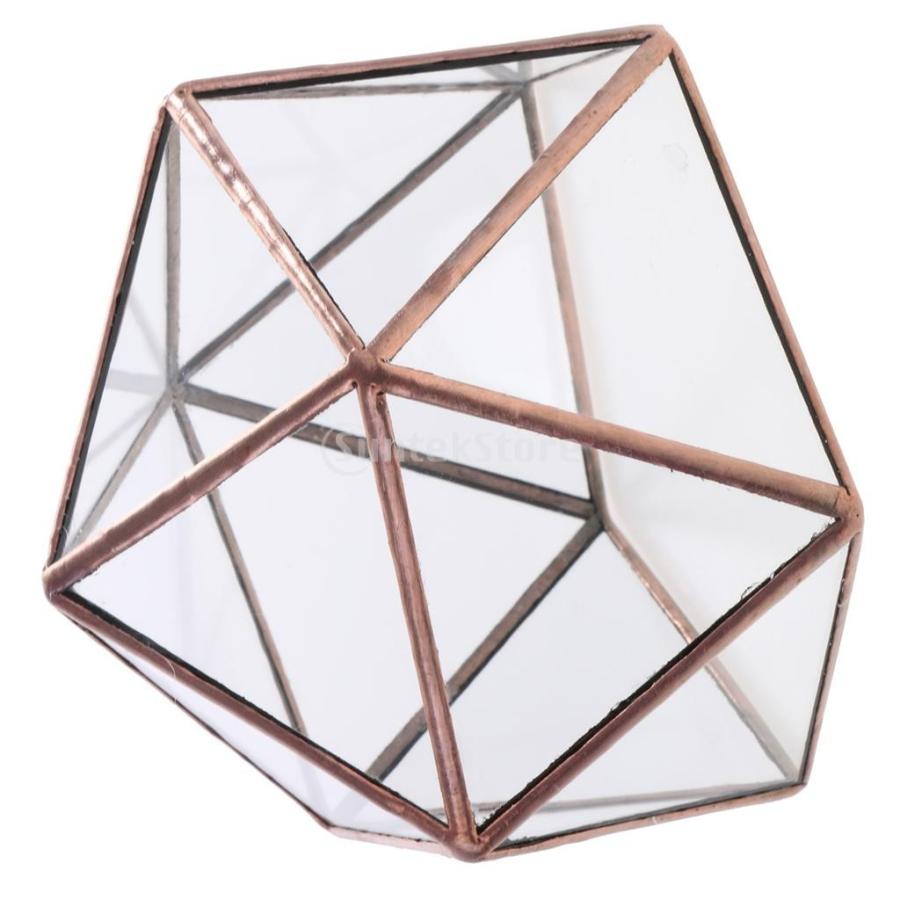 2個 幾何学テラリウム クリア ガラス 植物プランター 収納ボックス 芸術的 古典的 プレゼント｜stk-shop｜04