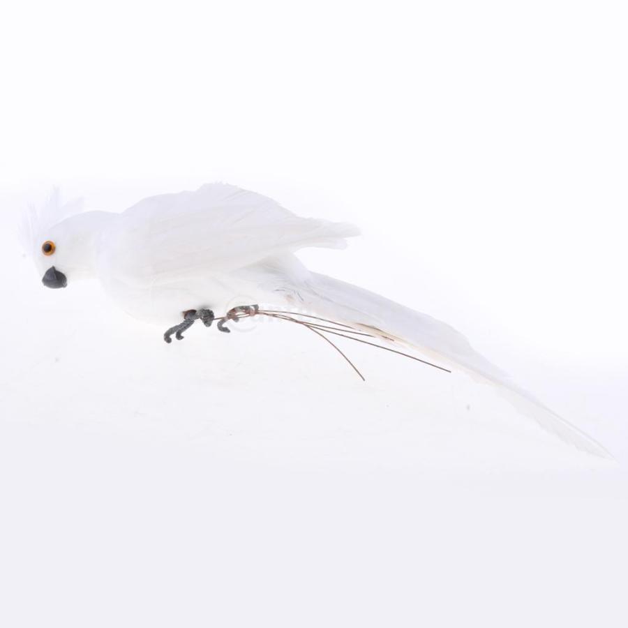 鳥の置物 人工オウム 動物モデル 現実的 ガーデン 庭の装飾 インテリア