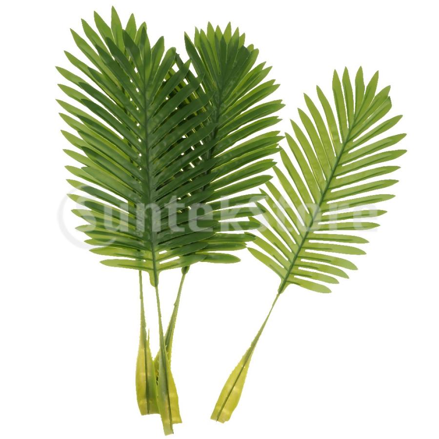10個人工ヤシの木ココナッツの木の絹のの植物の葉の花の装飾 Stkショップ 通販 Yahoo ショッピング
