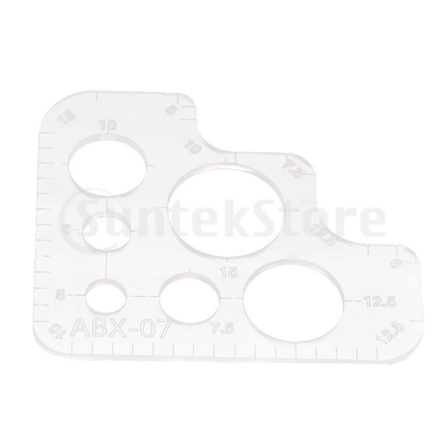 7個 透明テンプレート 型紙 カードホルダー 財布 サークルコーナー レザークラフト 手作り ツール Stkショップ 通販 Yahoo ショッピング