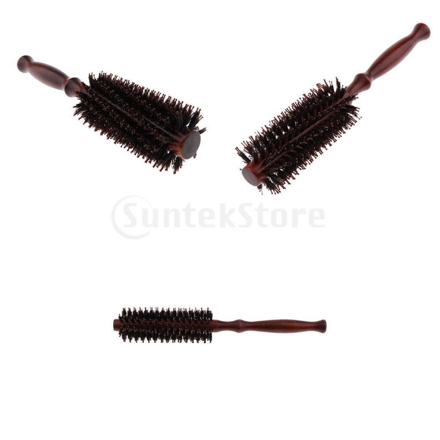 帯電防止ラウンドヘアブラシヘアカーリングスタイリングブロードライロールブラシ3本 Stkショップ 通販 Yahoo ショッピング