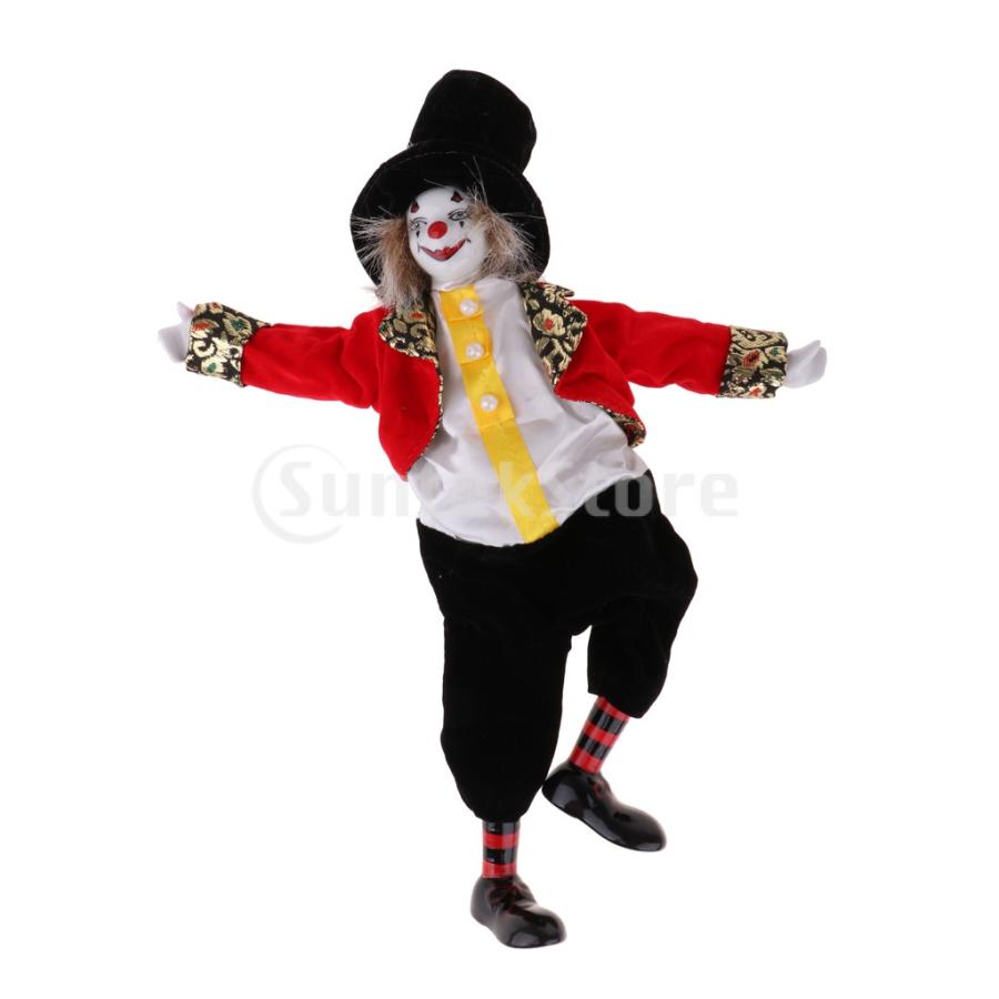 家のテーブルデコレーションのためのカラフルな服で2ピース磁器ピエロ人形 Stkショップ 通販 Yahoo ショッピング