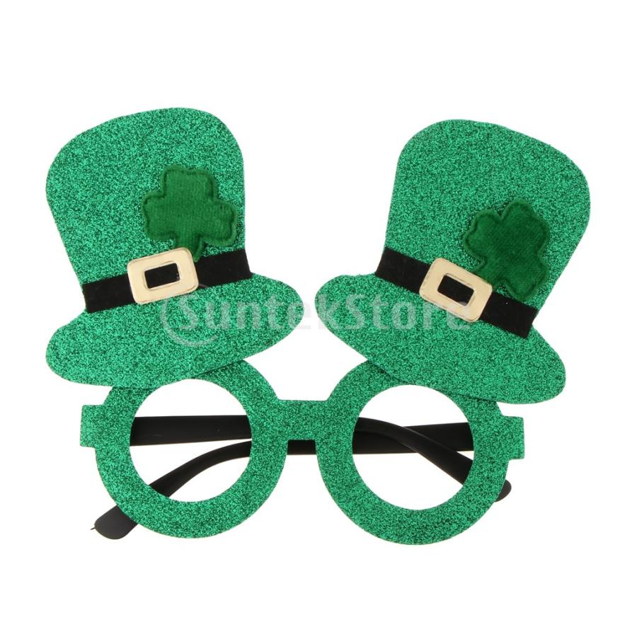 仮装メガネ サングラス いたずら 面白い プレゼント 余興 小道具 写真道具 コスチューム 聖パトリックの日 Stkショップ 通販 Yahoo ショッピング