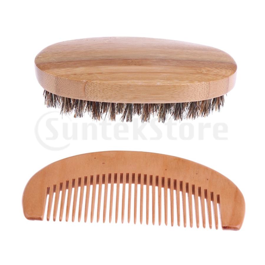 イノシシの毛の毛のひげの口ひげの手入れをするブラシ及び人のための木の櫛 Impactpub Com Au