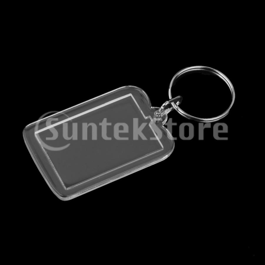 100ロット画像キーホルダー挿入写真アクリルブランクdiyパーソナライズキーリング卸売 Stkショップ 通販 Yahoo ショッピング