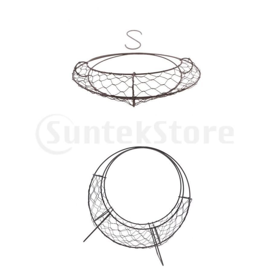 2xアイアンフレームワイヤーリース多肉ポットメタルプランターボックス装飾プランター Stkショップ 通販 Yahoo ショッピング