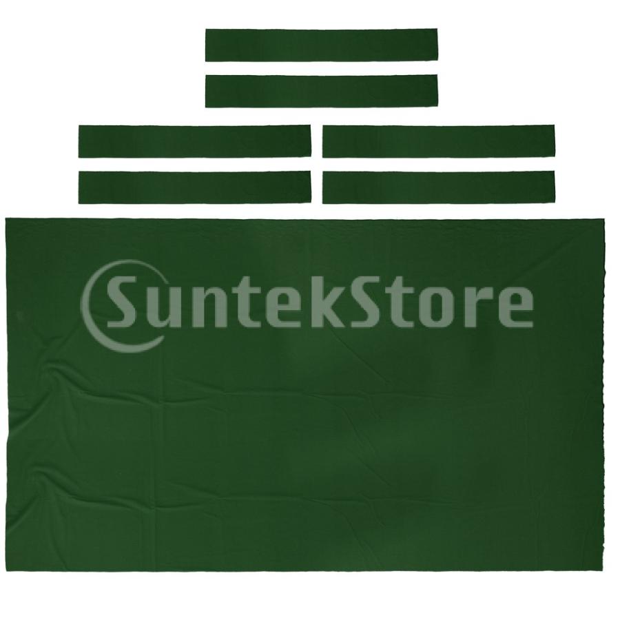 2セットビリヤードプールテーブルクロス フェルト交換 9フィートスヌーカーテーブル用フェルトストリップ12個 緑 耐久性と長持ち 1947 Stkショップ 通販 Yahoo ショッピング