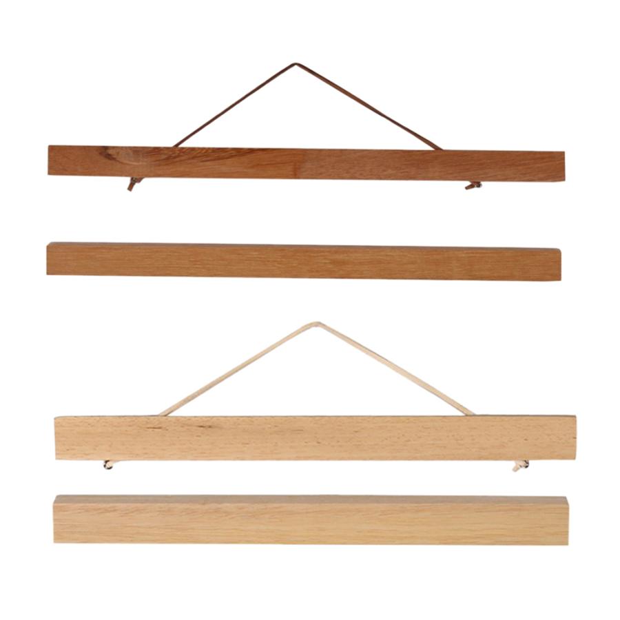 2ピース 個diy磁気木製ポスターハンガーポスターフレーム塗装フレーム40 50 Cm Stkショップ 通販 Yahoo ショッピング