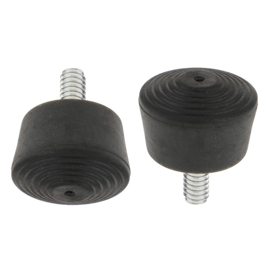 2本セット 三脚ゴム足 一脚足 1/4ネジ Bionano用 アルミ