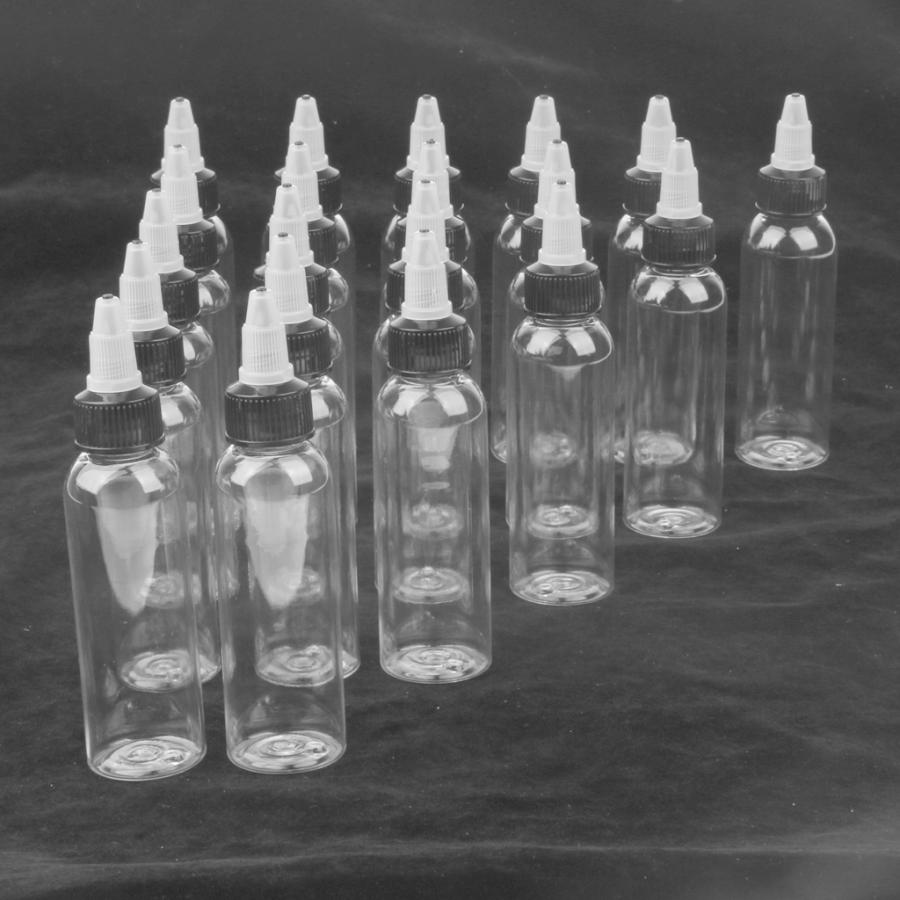 ドロッパーボトル クリア ツイストキャップボトル 小分けボトル 滴瓶