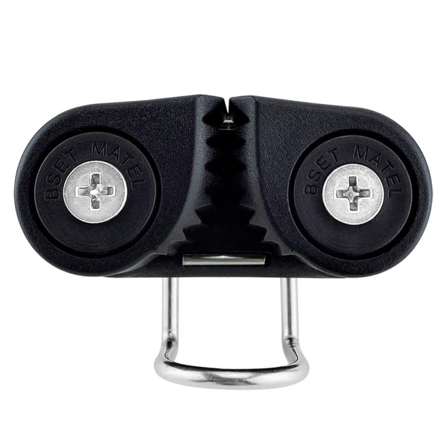 最大67 Offクーポン 6xアルミニウムヨット2列ボールベアリングカムクリート リーディングリング付き ブラック Wantannas Go Id