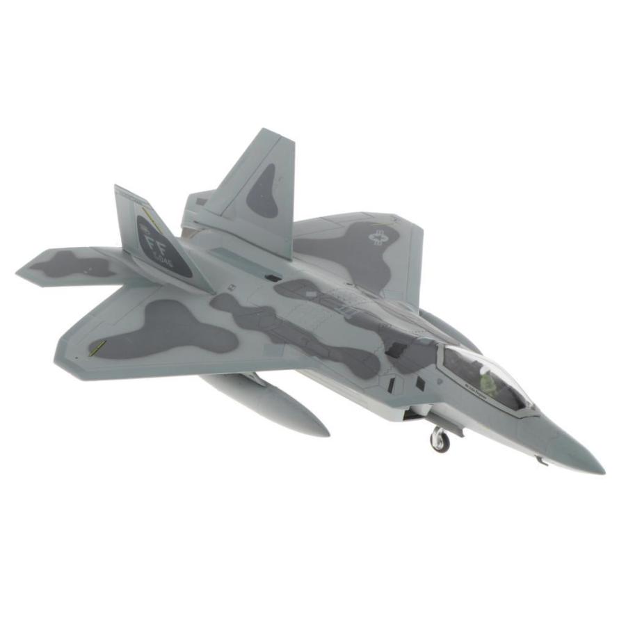 2個セット1/100スケール軍用機F-22戦闘機ダイキャストモデル｜stk-shop｜02