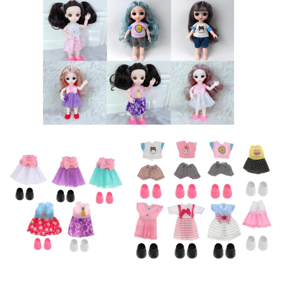 素敵な16cmの女の子の人形ミニ服靴人形の衣装服女の子のギフト Stkショップ 通販 Yahoo ショッピング