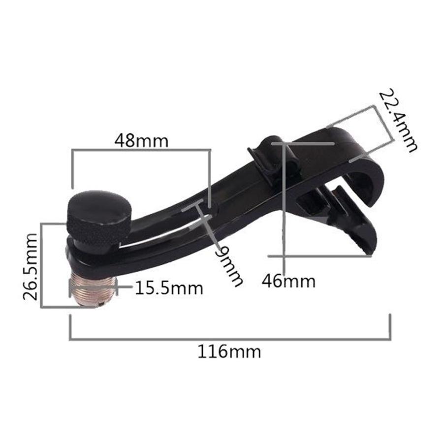 6x耐衝撃マイクドラムリムクリップトムスネアマウントマイククランプホルダー 19530645STKショップ 通販 Yahoo!ショッピング