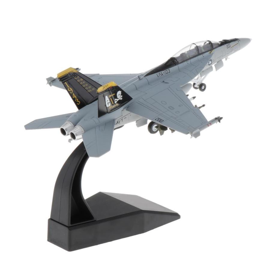 2x 1/100 F / A-18攻撃機+1:72スピットファイア戦闘機の金属モデルの