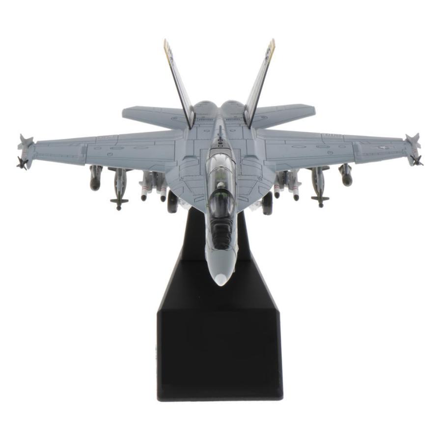 2x 1/100 F / A-18攻撃機+1:72スピットファイア戦闘機の金属モデルの