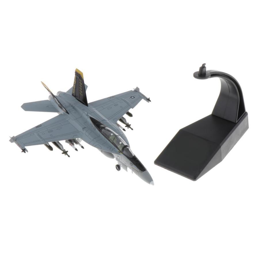 2x 1/100 F / A-18攻撃機+1:72スピットファイア戦闘機の金属モデルの