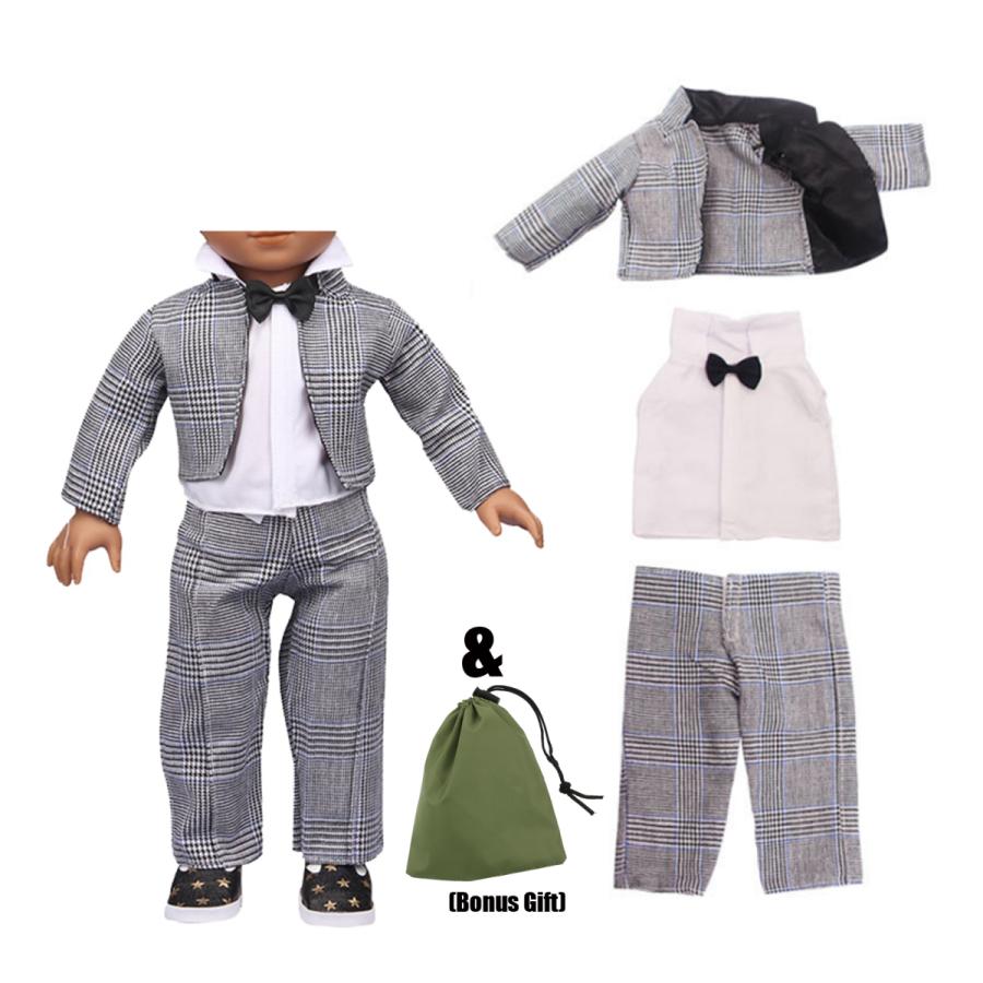 18 ボーイドール服スーツパンツシャツセットアメリカンドールハンドメイド Stkショップ 通販 Yahoo ショッピング