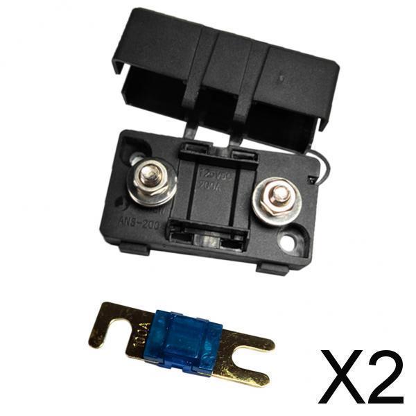 日本最大級の品揃え 2x自動車車ミニansヒューズホルダーヒューズボックスブロック