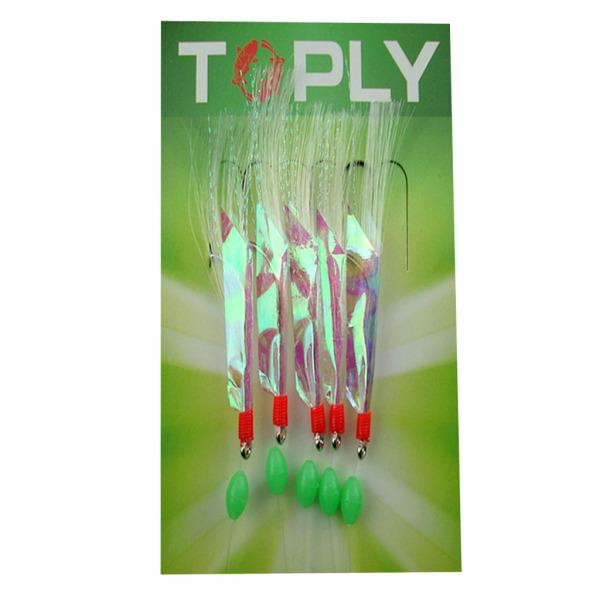 2x5フックシーフィッシングリグフィッシングルアーリグサバ/バス/ポロック/ボートフィッシング 19548923STKショップ 通販