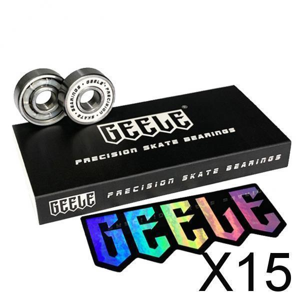 スケート用15x8pcsスケートベアリングロングインラインスケートスピナー