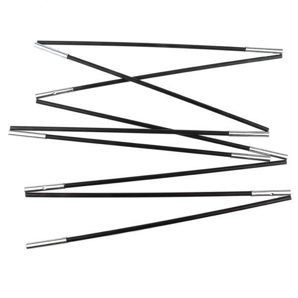 2x2ピースグラスファイバーキャンプハイキングトラベルテントポールの交換7セクション Heidicotton Com