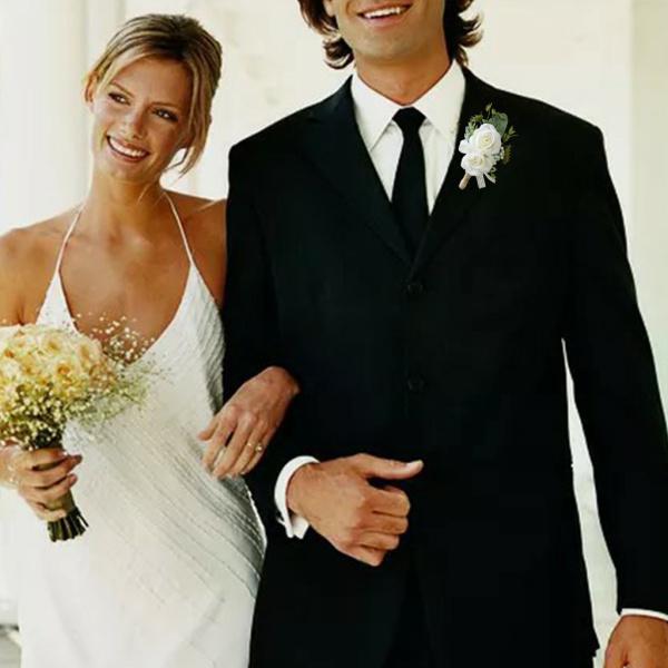 選択 手首コサージュ花婿付け添人花嫁介添人花婿宴会結婚式の装飾 Inova Auto Com